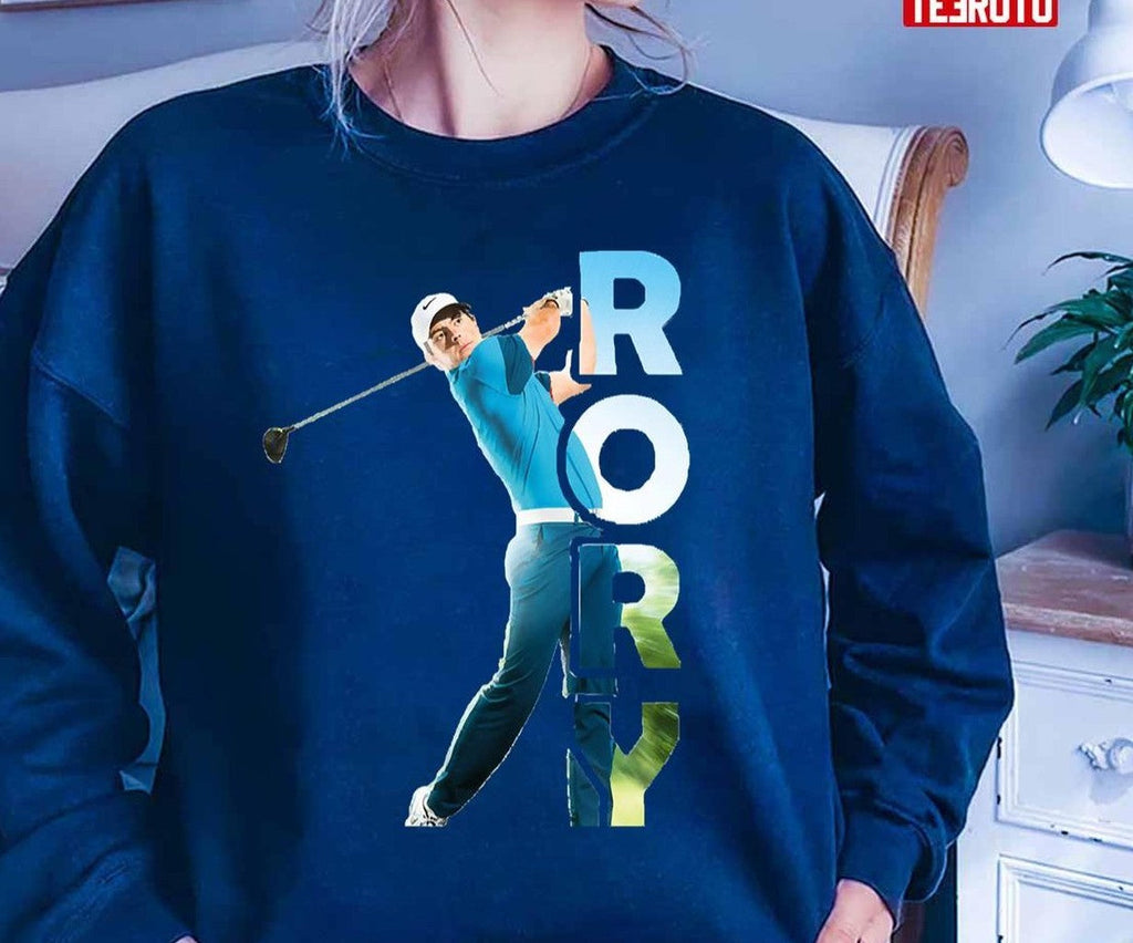 Rory Mcilroy Hitting The Golf Unisex T-Shirt