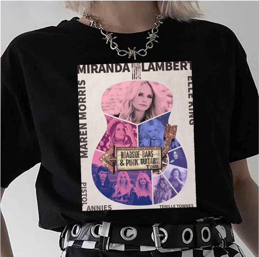 New Miranda Lambert Guitar Tour 2019 Unisex Hoodie