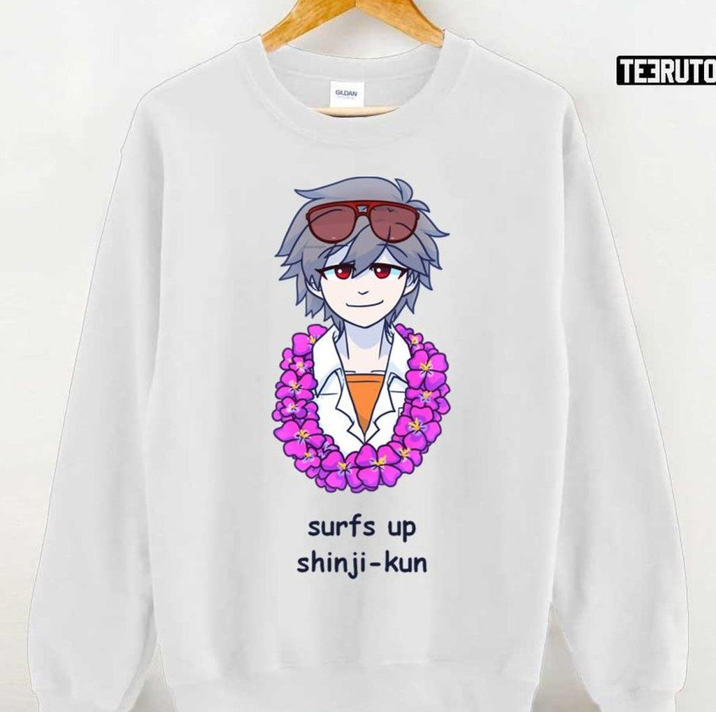 Surfs Up Shinji Kun Unisex Sweatshirt