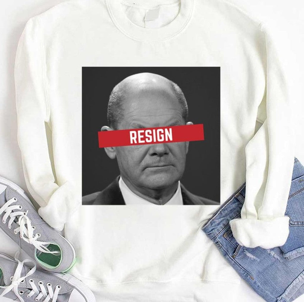 Olaf Scholz Resign German Chancellor Energy Crisis Design Unisex T-shirt