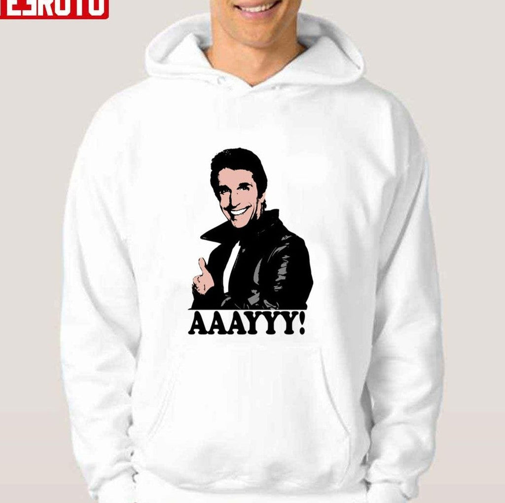 The Fonz Aaayyy Happy Days Art Unisex Hoodie