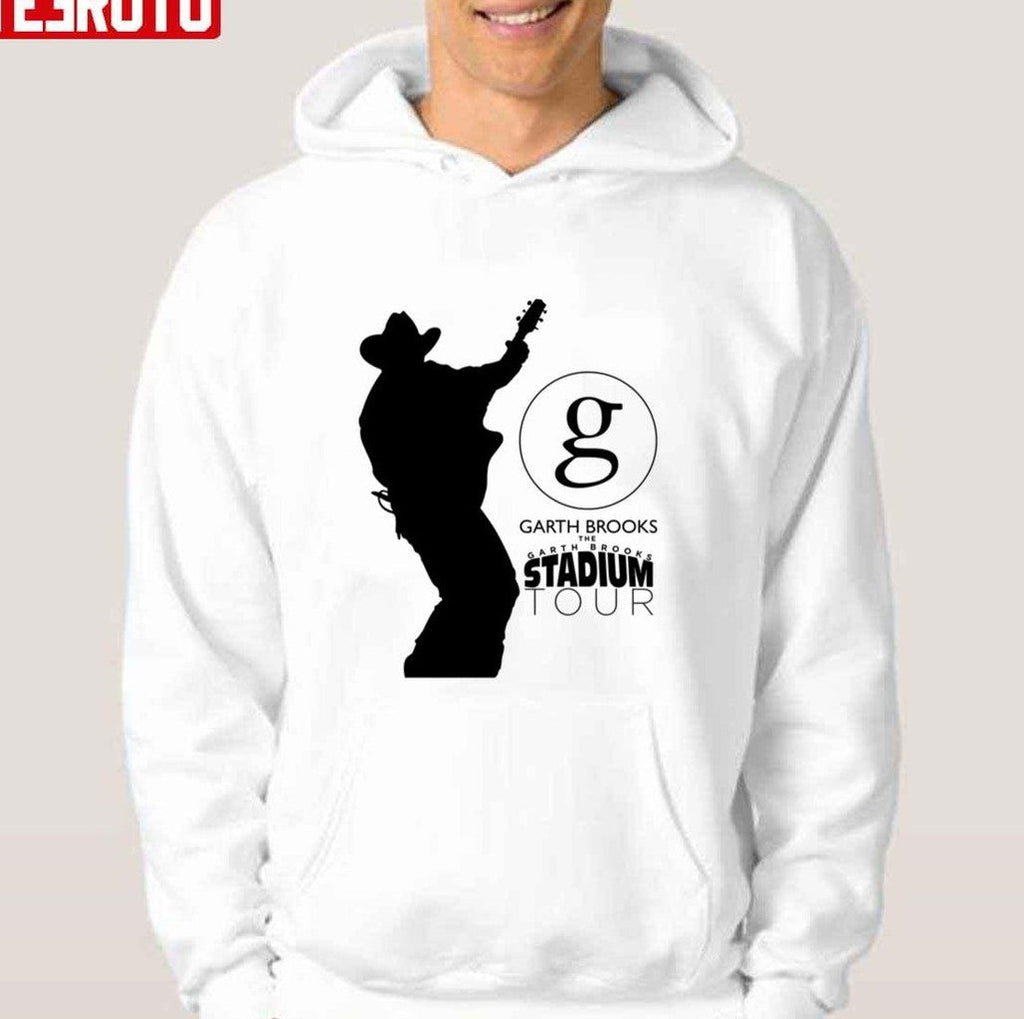 The Garth Brooks Garth Brooks Sketch Stadium Tour Unisex Hoodie