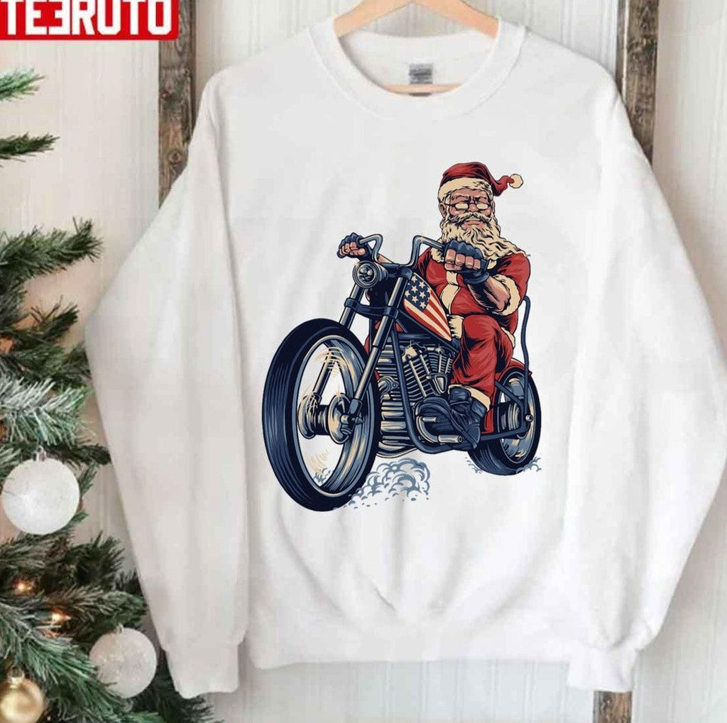 On A Motorcycle For Enthusiasts Lovers Riders Unisex Sweatshirt
