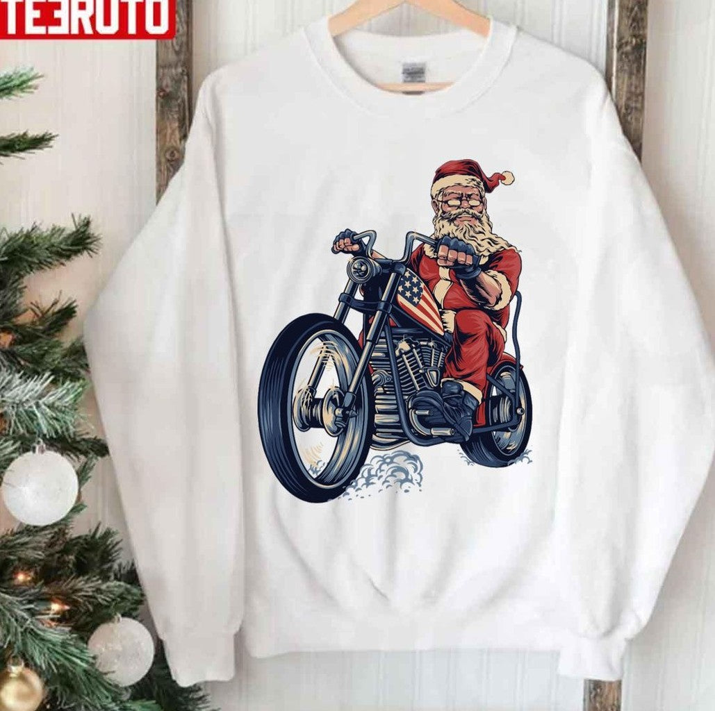 On A Motorcycle For Enthusiasts Lovers Riders Unisex Sweatshirt