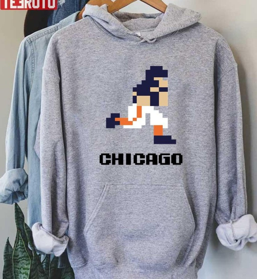 8 Bit Chicago Football Sweatshirt