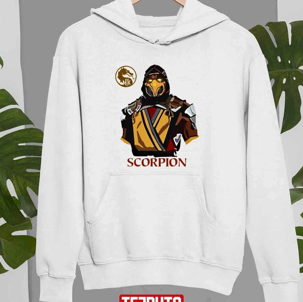 Scorpion Half Body Mortal Kombat Unisex T-Shirt