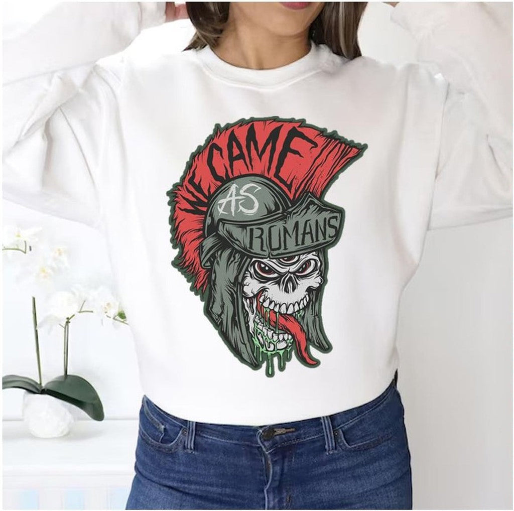 Skull Warrior We Came As Romans Unisex Sweatshirt