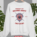 Property Of Second Army Inferni Shadow and Bone Unisex Sweatshirt