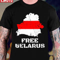 Belarus Flag Map Belarus Free Belarusian Unisex T-Shirt