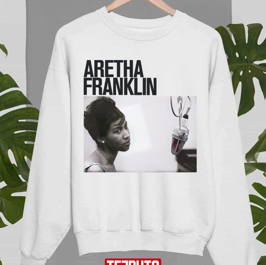 Original Vintage Aretha Franklin Graphic Unisex Sweatshirt