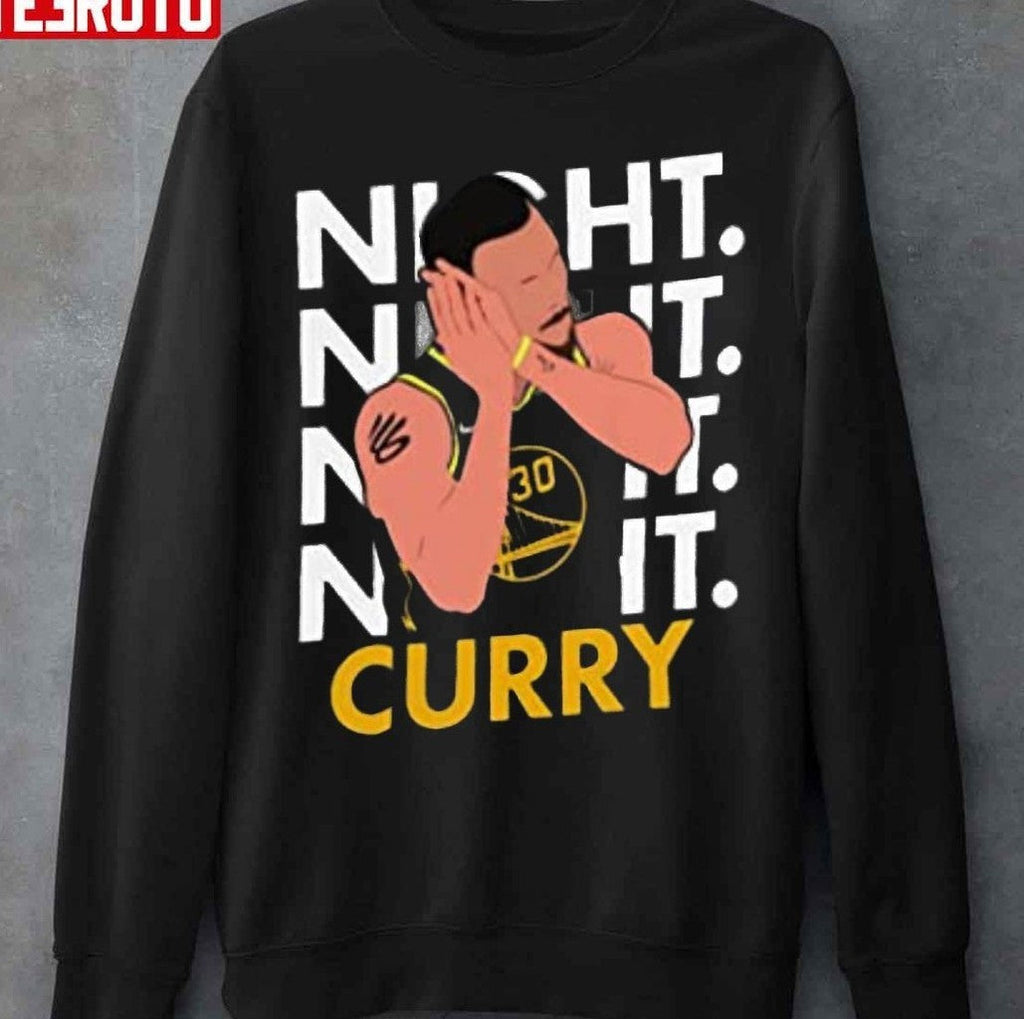 Night Night Curry Quote Design Unisex T-Shirt