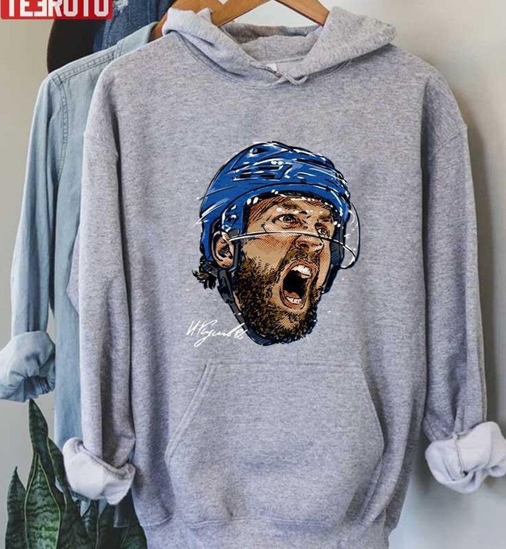 Nikita Kucherov Scream Design For Tampa Bay Lightning Fans Unisex T-Shirt
