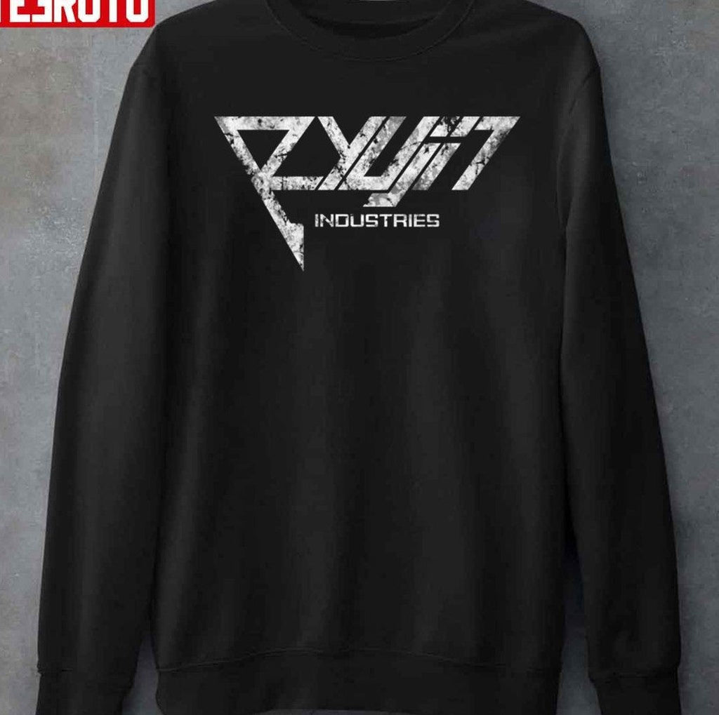 Ryujin Industries Logo Distressed White Starfield Unisex T-Shirt