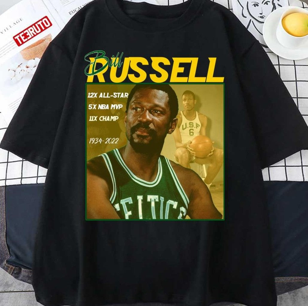 Bill Russell 1934 2022 Basketball 90s Star Unisex Sweatshirt