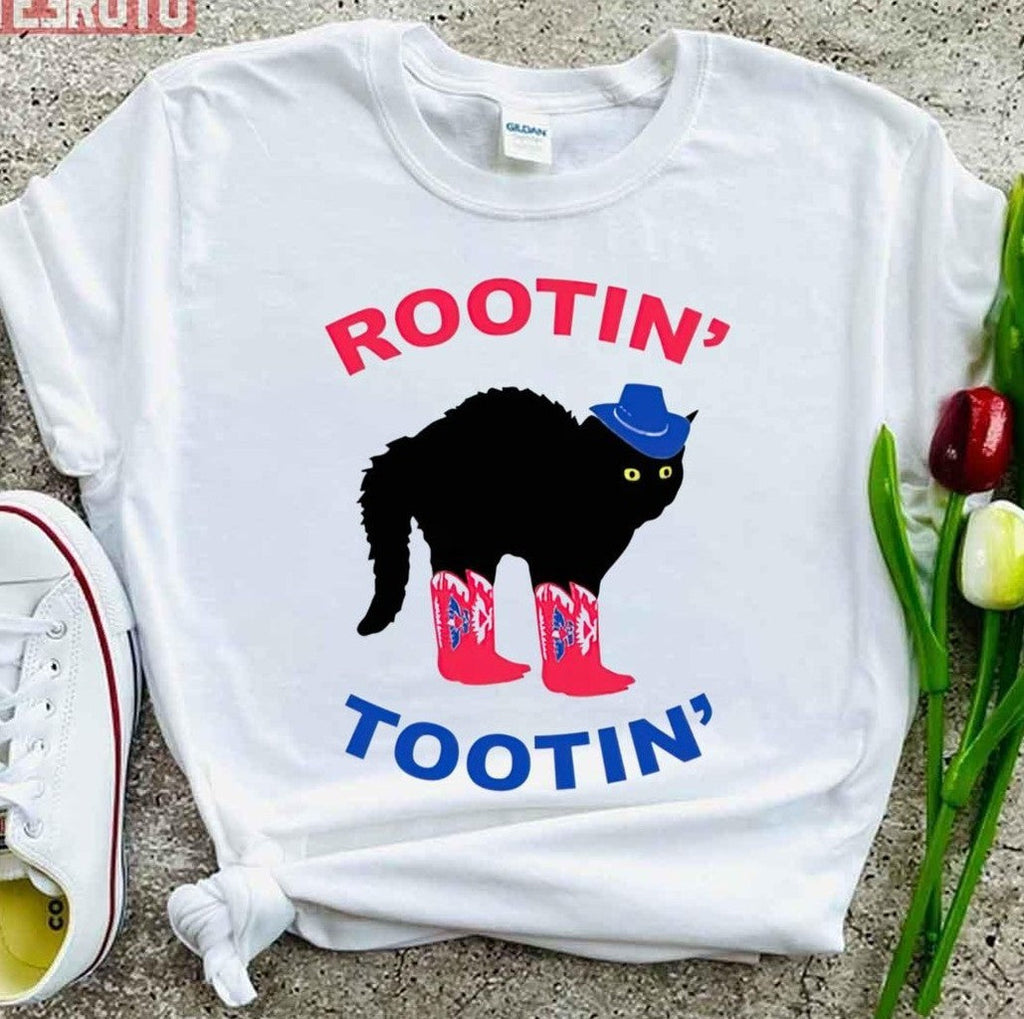 Rootin Tootin Cat Cowboy Cat Unisex Sweatshirt