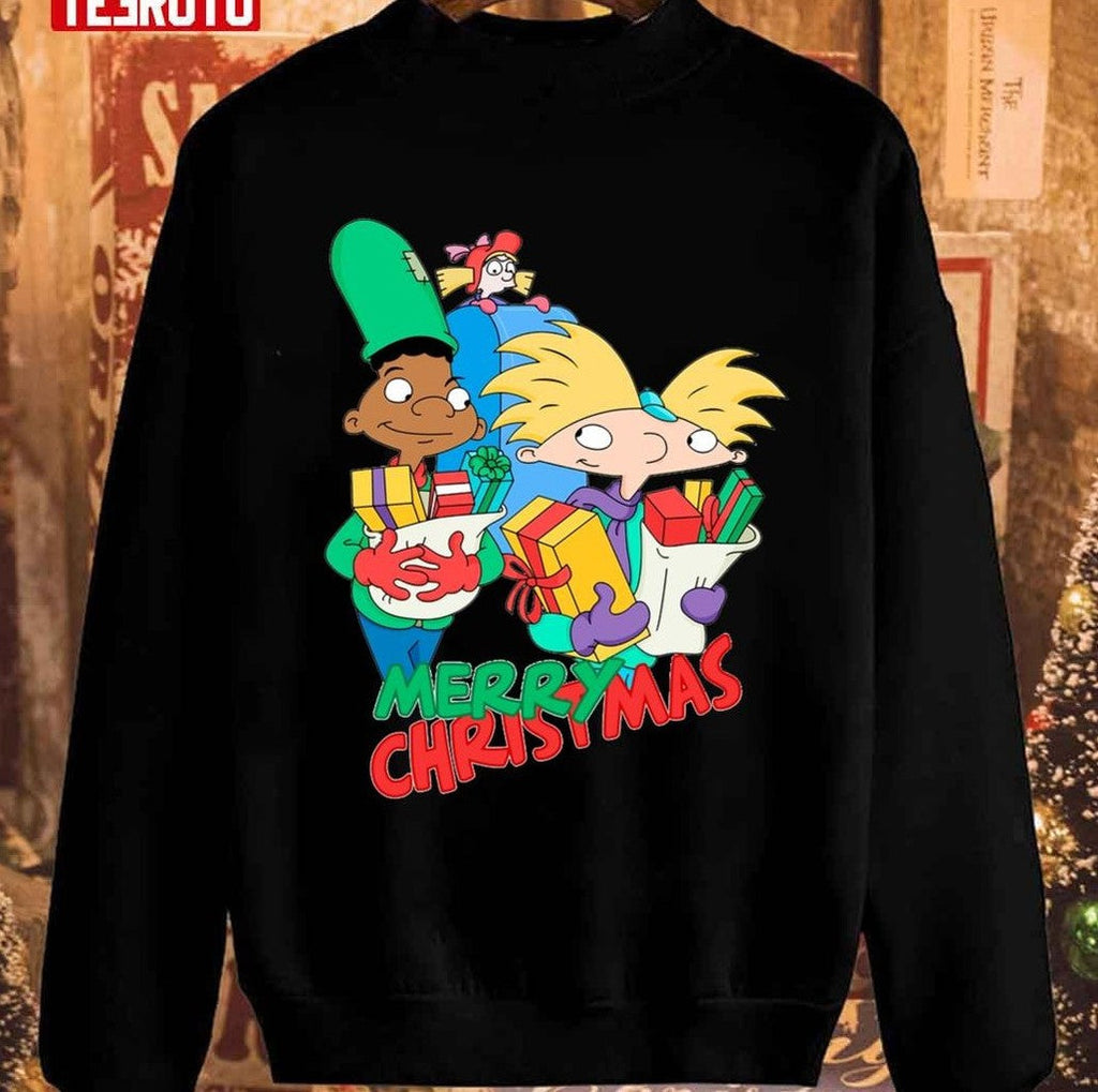 Arnold's Christmas Graphic 2o22 Unisex Sweatshirt