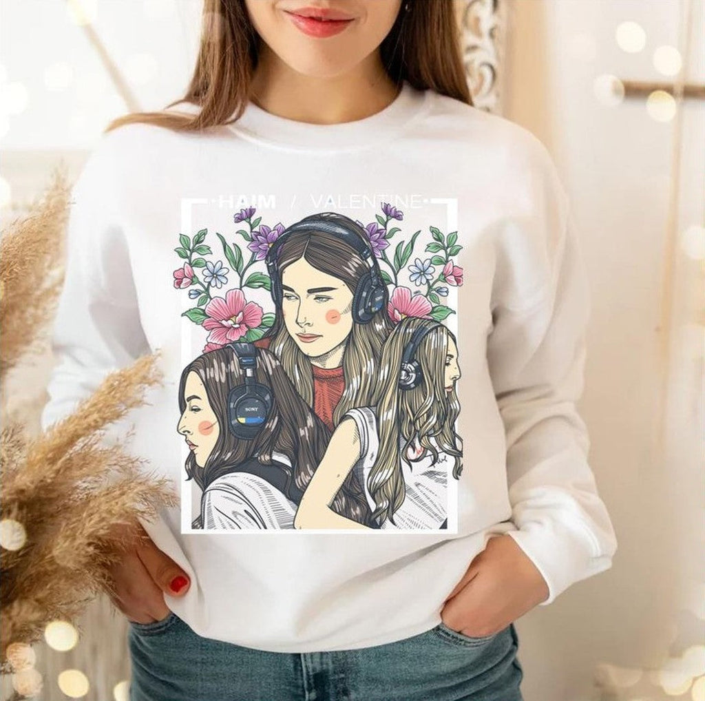 Original The Haim Valentine 2023 New Tour Unisex Sweatshirt