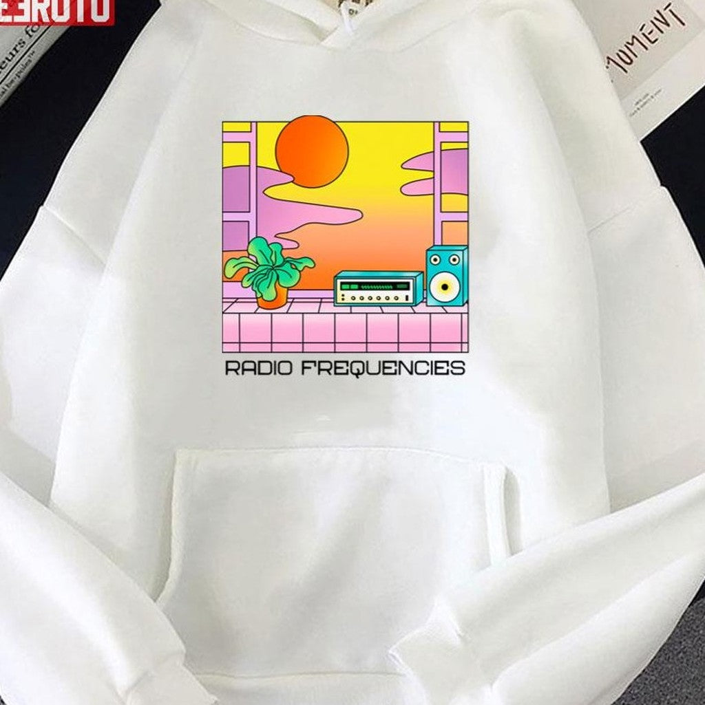 Radio Frequencies Aesthetic Vaporwave Unisex T-Shirt