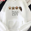 Pugs And The City Sex And The City Inspired Unisex Hoodie
