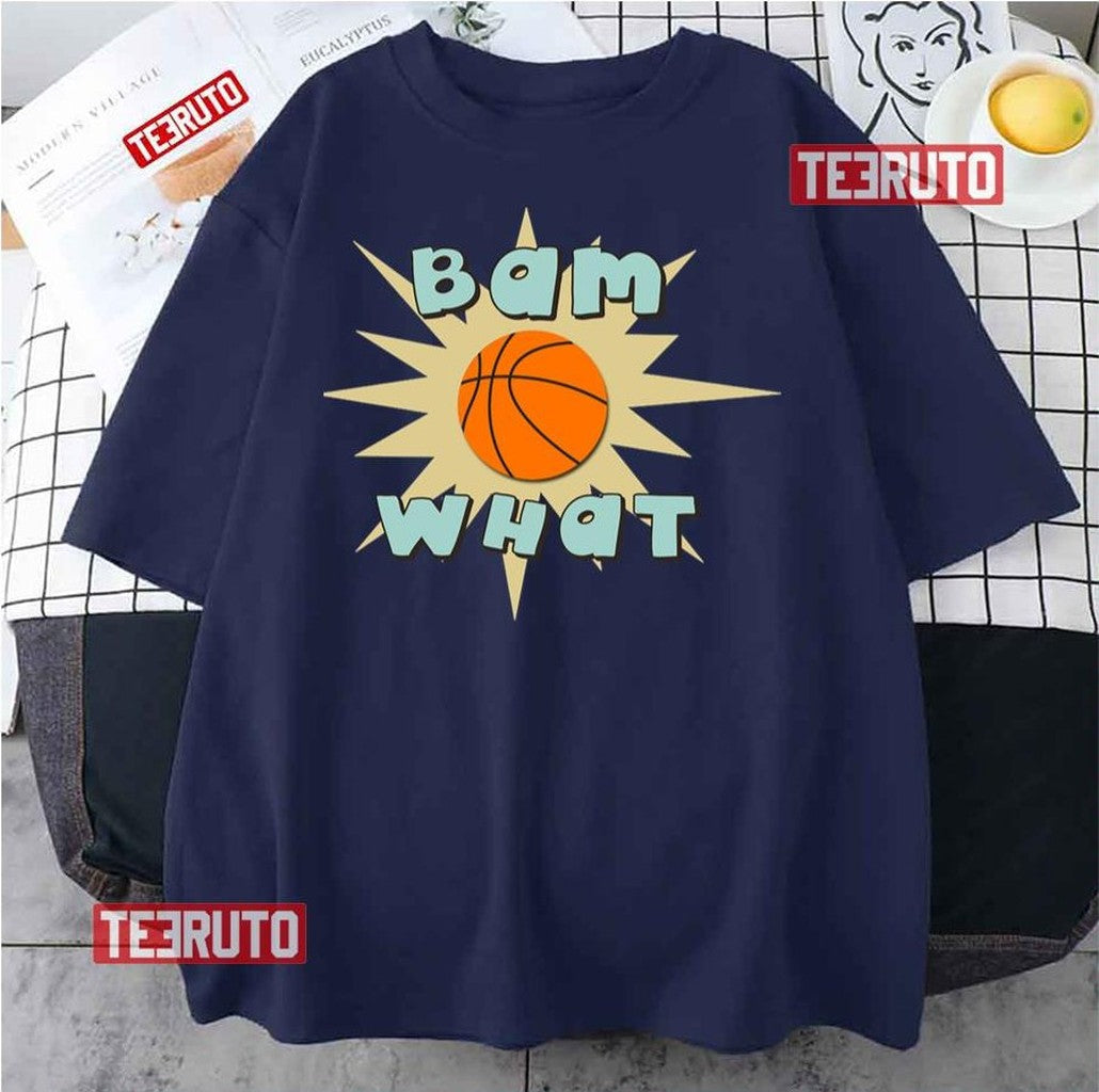 Bam What Basketball Art Good Luck Charlie Unisex T-Shirt