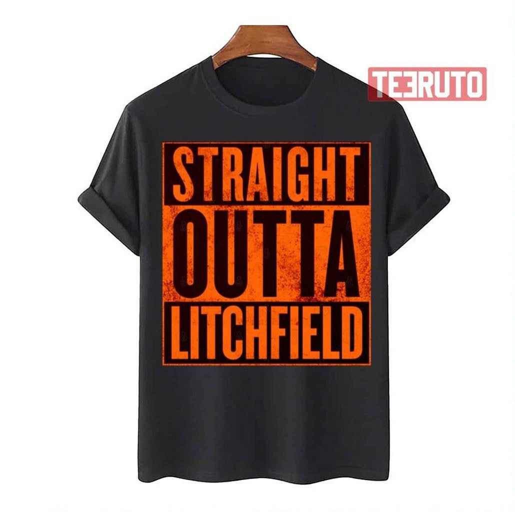 Straight Outta Litchfield Orange Is The New Black Unisex T-Shirt