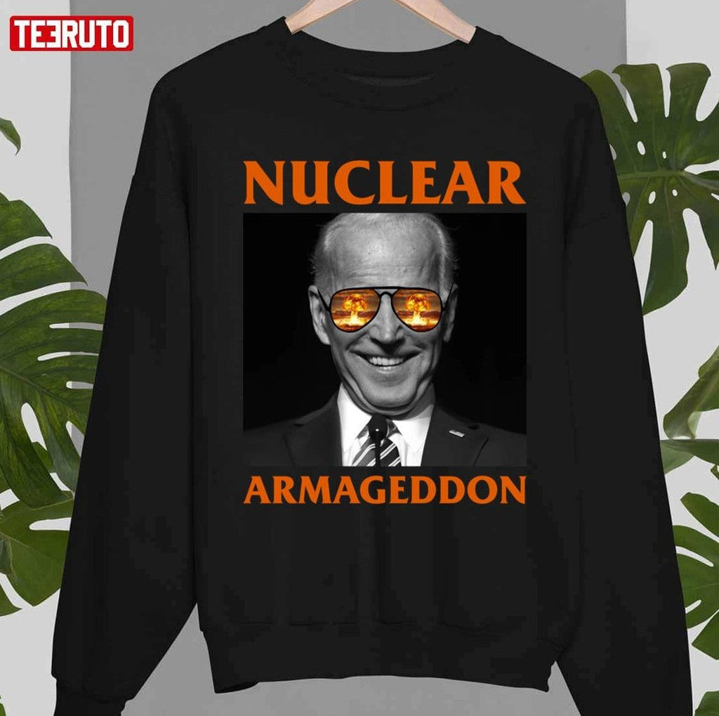 Biden Nuclear Armageddon Dark Brandon Unisex T-shirt