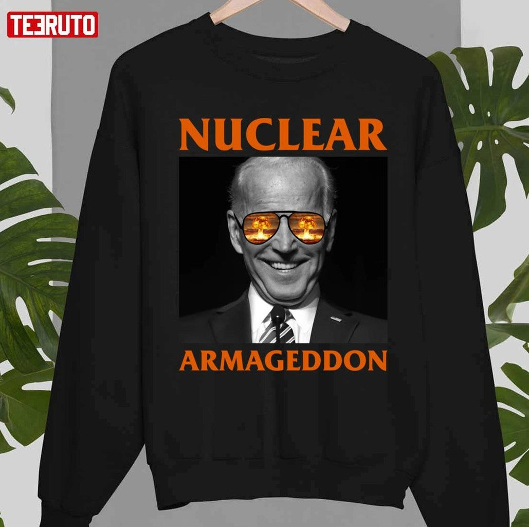Biden Nuclear Armageddon Dark Brandon Unisex T-shirt