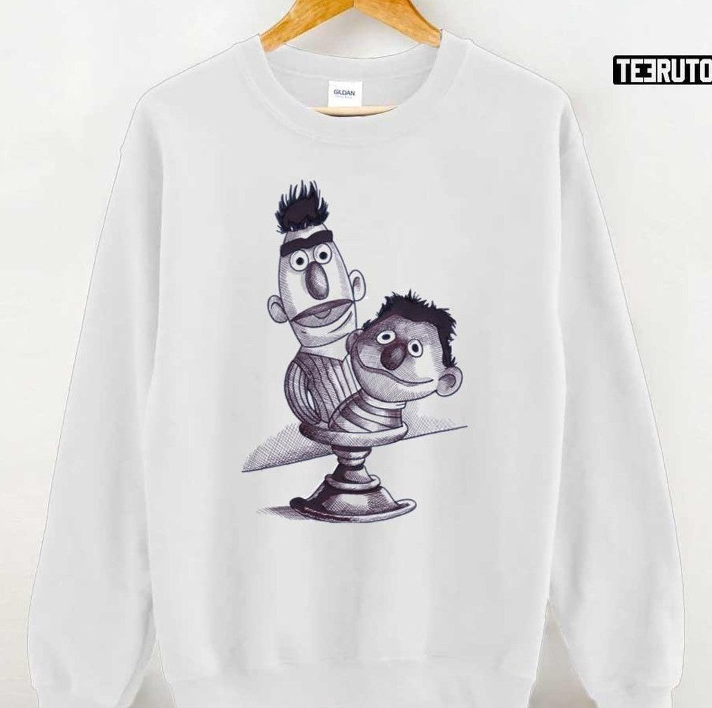 Pion Bart And Ernest 80's Unisex Sweatshirt