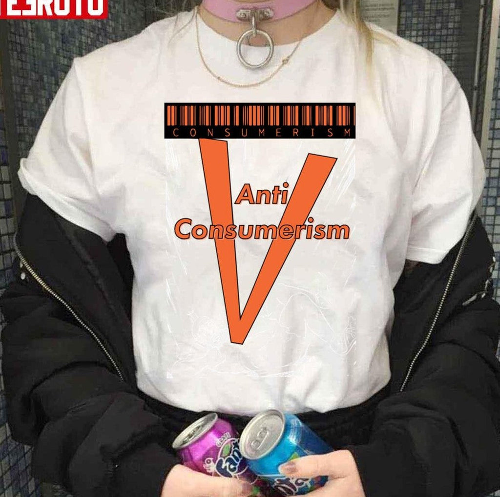 Anti Consumerism Art Unisex Sweatshirt