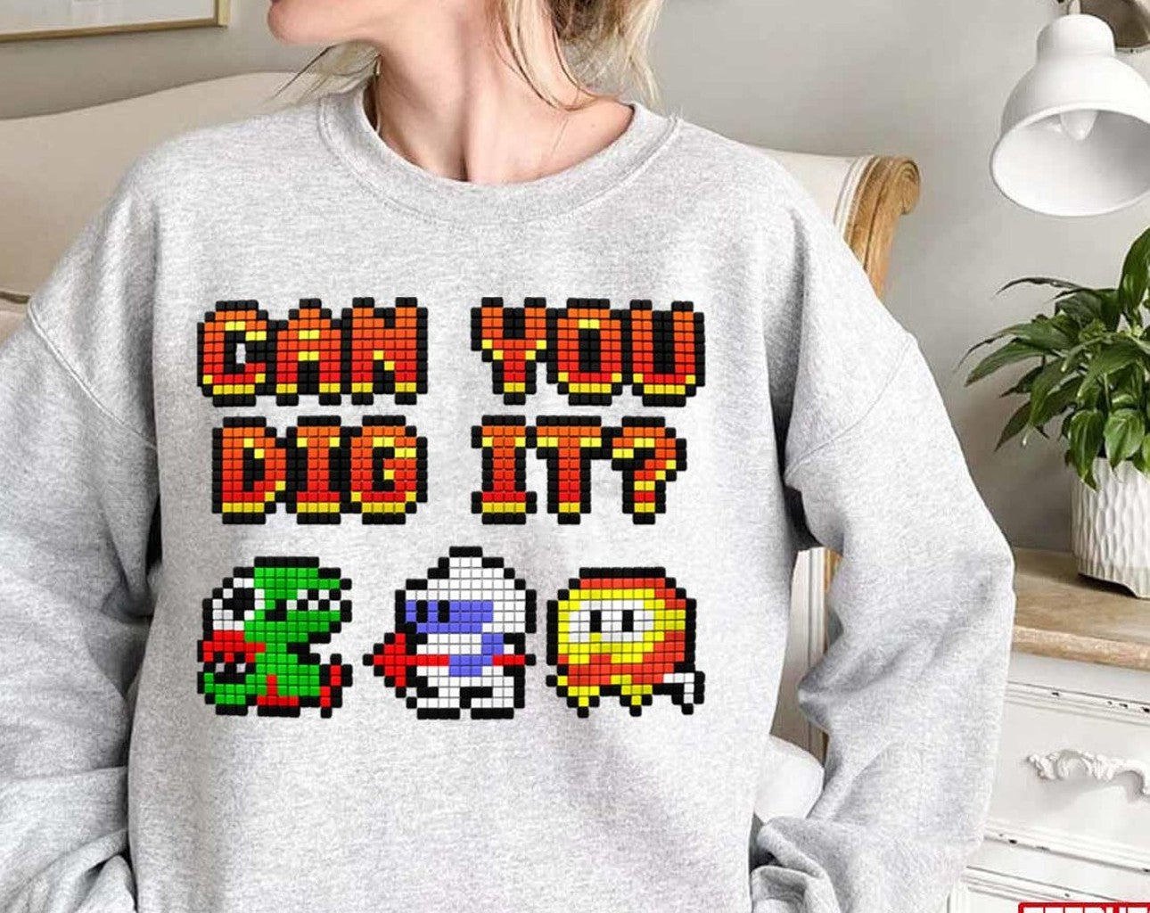 Best Boys Girls Gaming Dig Dug Years Old Birthday Unisex Sweatshirt