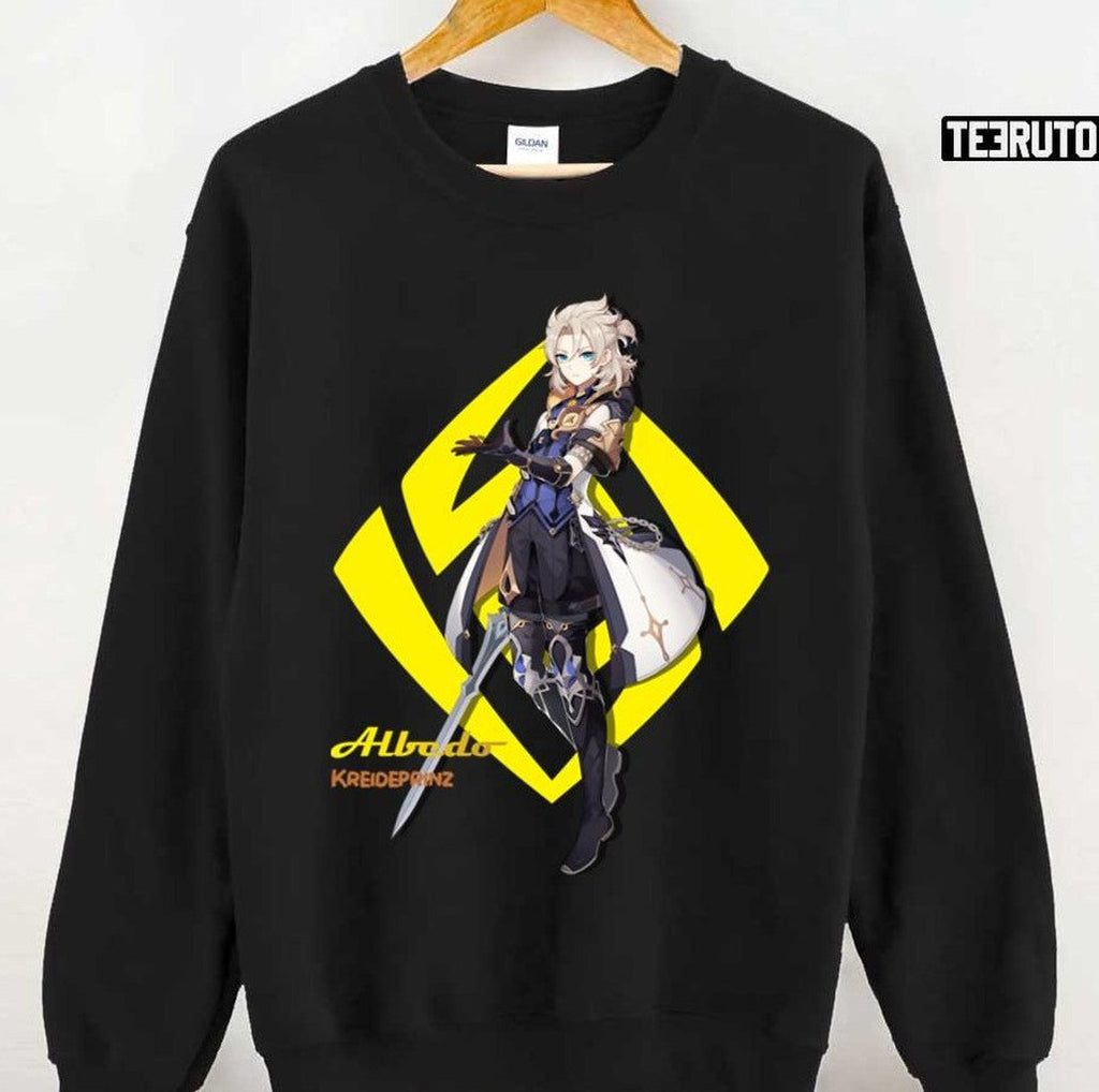 Mysterious Genshin Impact Albedo Unisex T-shirt