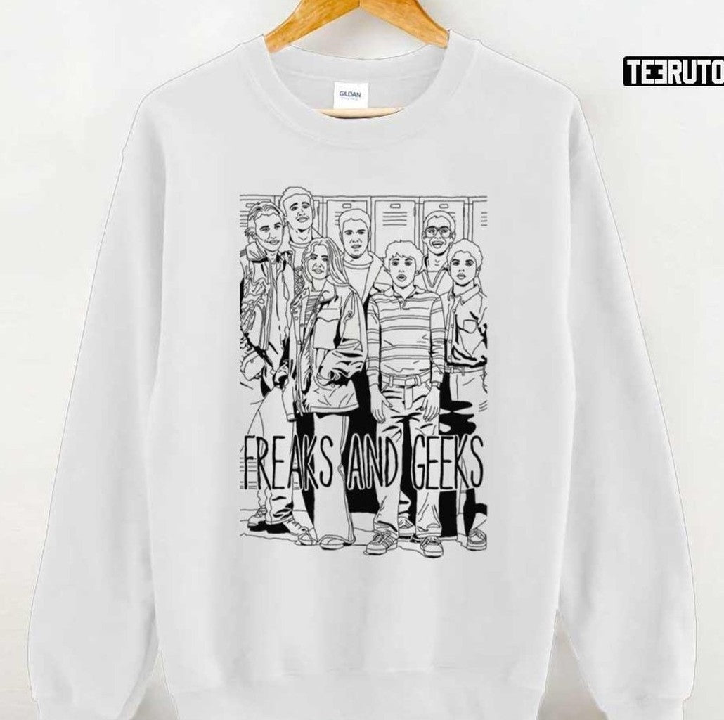 Outline Design Freaks And Geeks Unisex T-Shirt