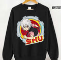 Round Graphic Beyblade Burst Shu Kurenai Unisex Sweatshirt