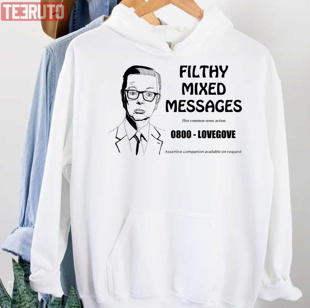 Tart Card Clear Michael Gove Unisex Hoodie