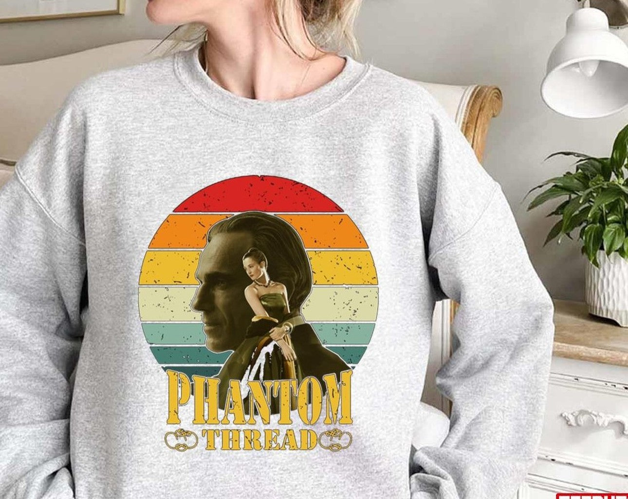 Phantom Thread Vintage Movie Graphic Unisex Sweatshirt