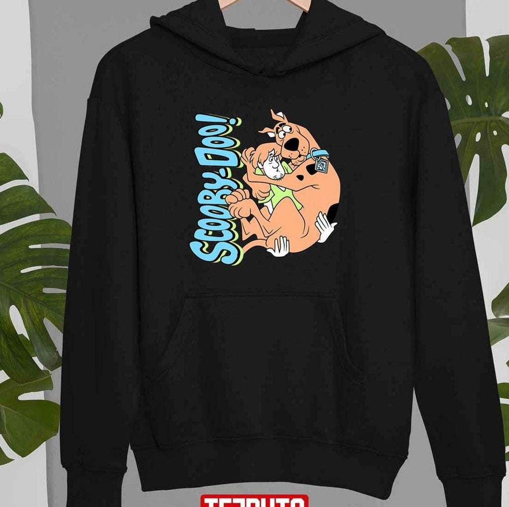 Shaggy &amp; Scooby Scared Portrait Scooby Doo Unisex T-Shirt