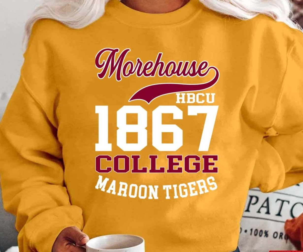 Morehouse My Hbcu Proud Love College Tigers Unisex T-Shirt