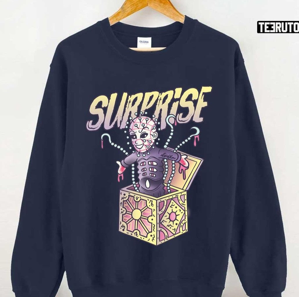 Pinhead Surprise Hellraiser In The Box Unisex T-shirt