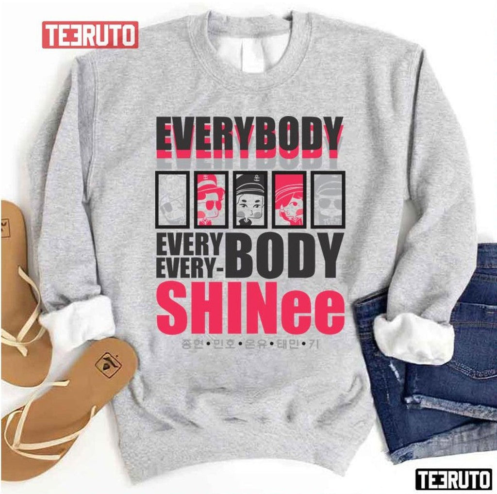 Shinee Chibi Everybody Unisex Sweatshirt