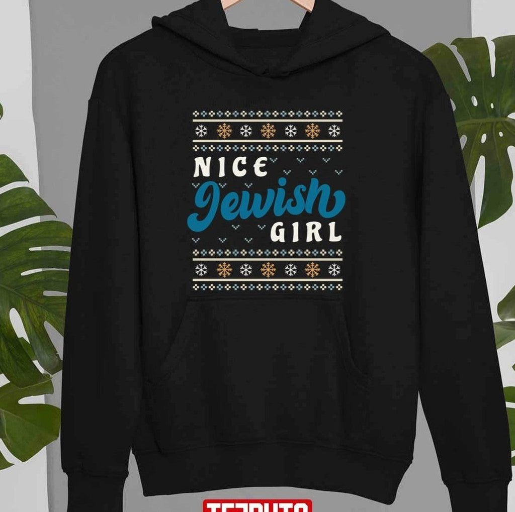 Nice Jewish Girl Ugly Christmas Unisex Sweatshirt