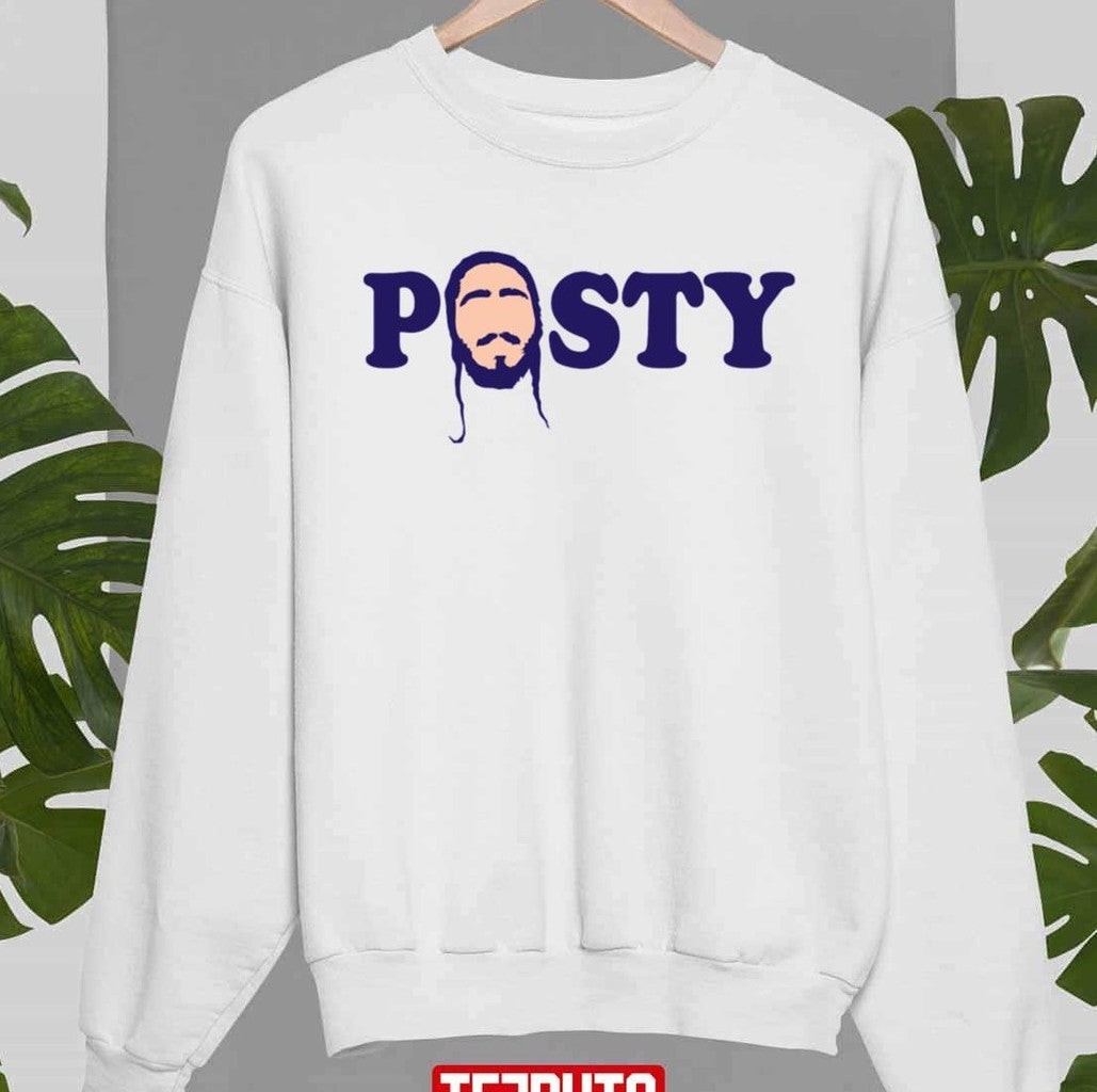 Post Malone Vector Cartoon Posty Unisex Sweatshirt