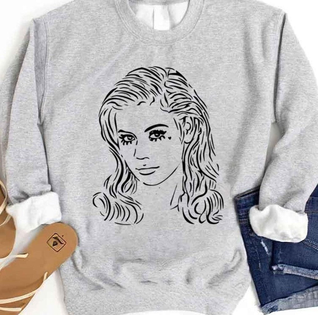 Primadonna Black La Dolce Vita Unisex Sweatshirt