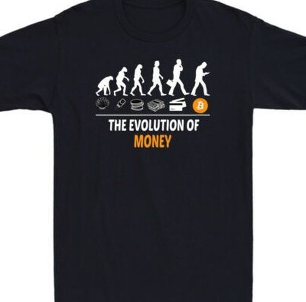 The Evolution Of Money Funny Unisex T-Shirt
