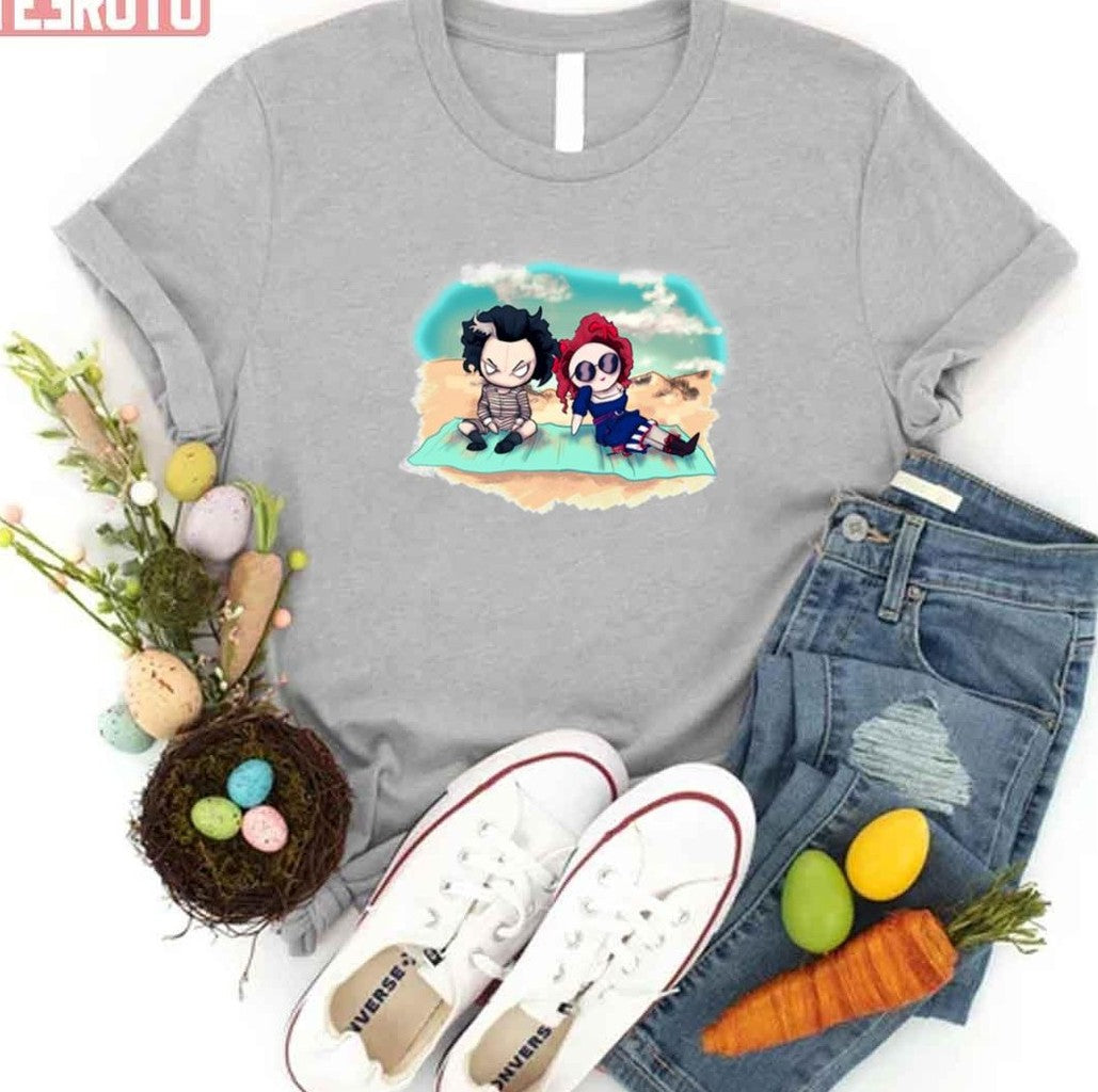 Beach Babes Sweeney Todd Chibi Art Unisex T-Shirt