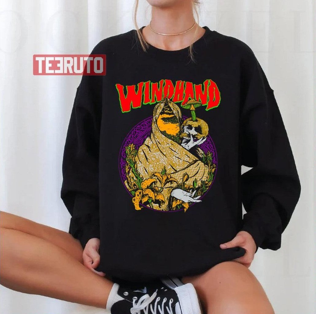 Mushroom Skull Windhand Unisex T-Shirt