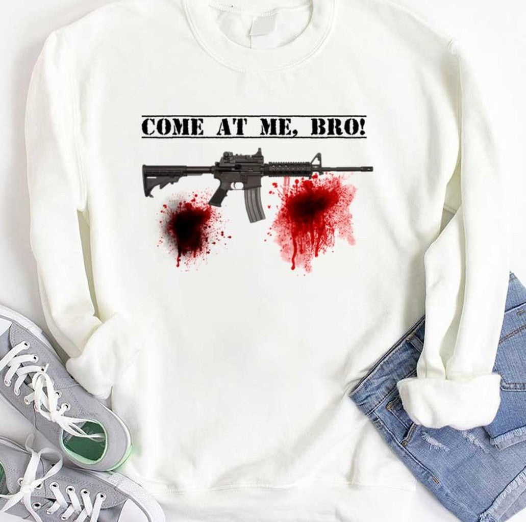 Ar 15 M4 Come At Me Bro Call Of Duty Modern Warfare 2 Unisex T-shirt