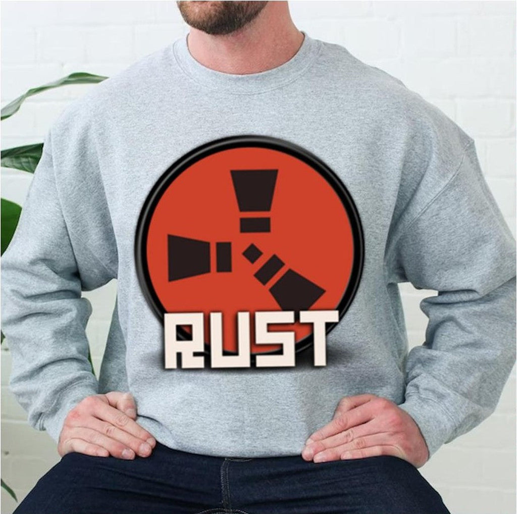 Rust Logo Rust Game Unisex Sweatshirt