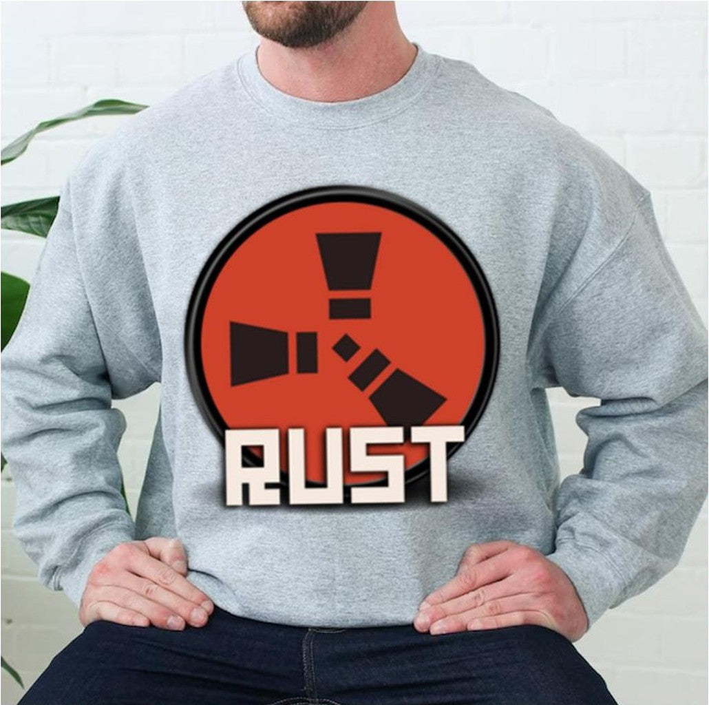 Rust Logo Rust Game Unisex Sweatshirt