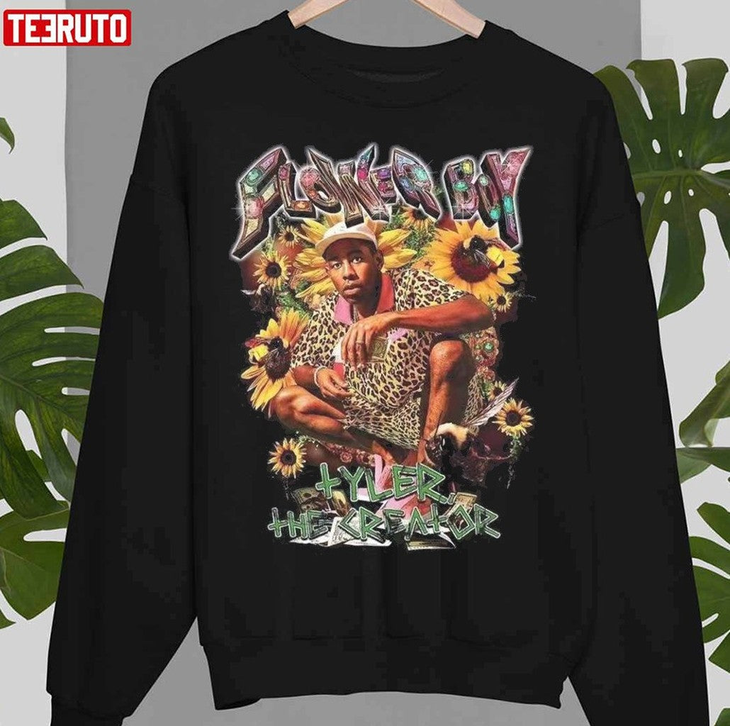 The Flowers Boy Tyler The Creator Illustration Unisex Sweatshirt