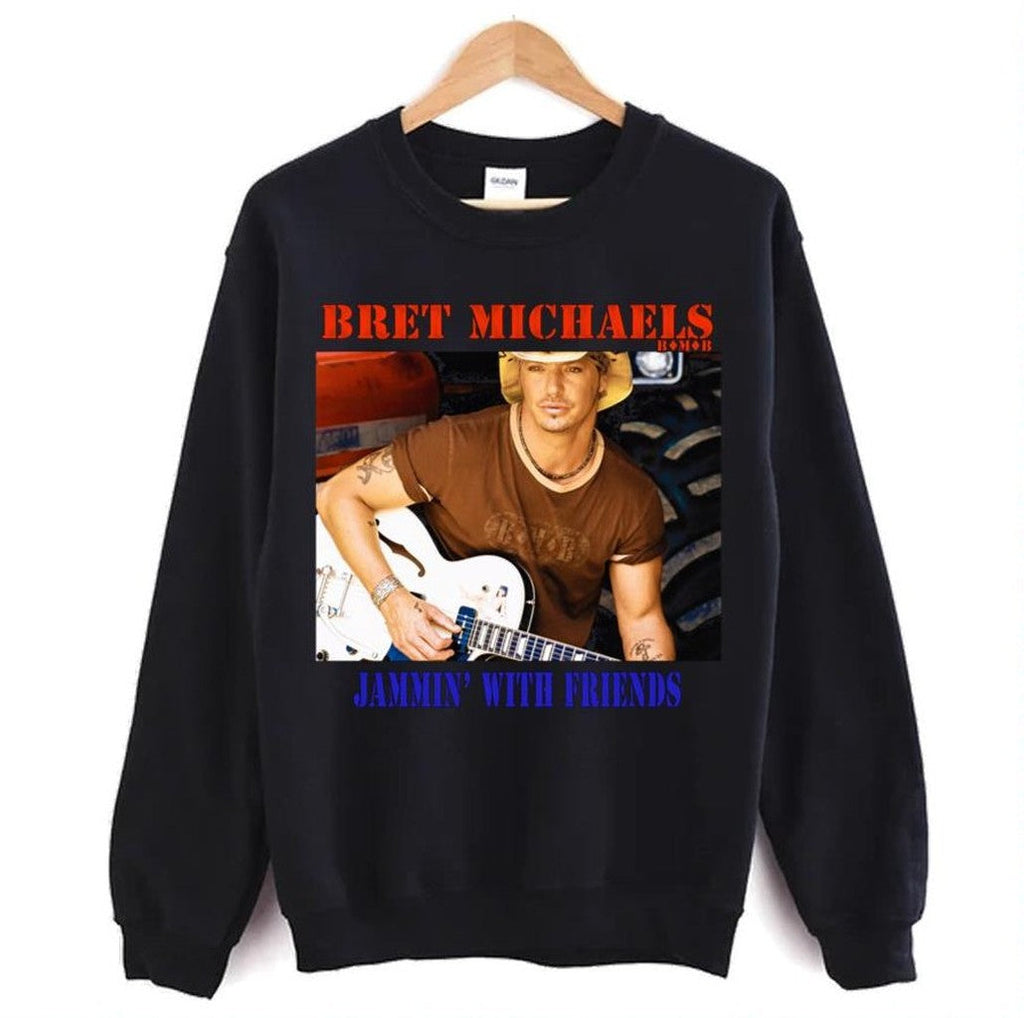 2023 New Tour Bret Michaels Jamming Unisex Sweatshirt